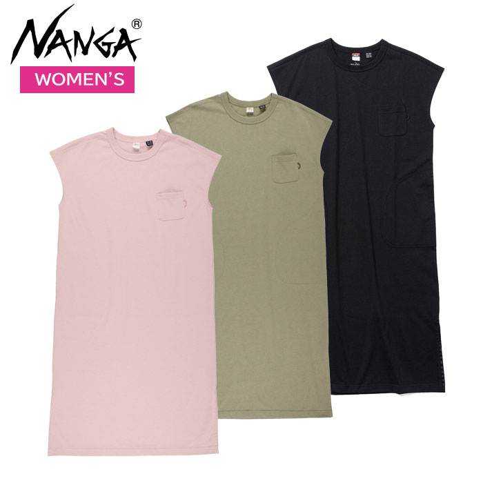 Rakuten - (お得なクーポン発行中！) ナンガ レディース ワンピース エコ ハイブリッド ノースリーブ ワンピース NANGA ECO HYBRID NO SLEEVE ONEPIECE 1N034B