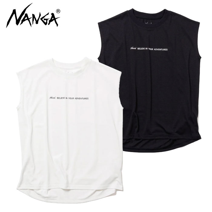 Rakuten - ナンガ レディース ドライミックス タグライン 半袖Tシャツ (メール便送料無料) NANGA DRY MIX TAGLINE F/S TEE 1Y512B