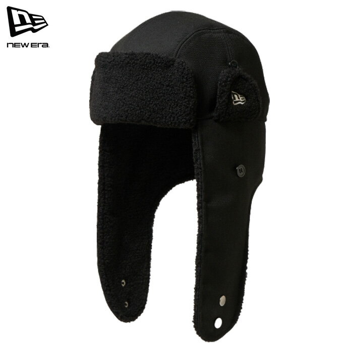 ニューエラ キャップ トラッパー フライトキャップ メンズ レディース ブラック NEW ERA TRAPPER BLK 253
