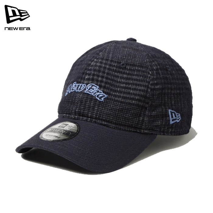 ニューエラ キャップ 9TWENTY チェック コーデュロイ メンズ レディース ネイビー NEW ERA 920CS CHECK..