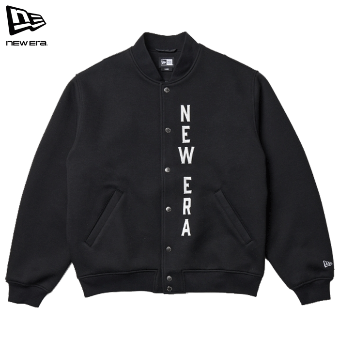 楽天AFRO JACK（お得なクーポン発行中！） ニューエラ ジャケット アウター ブルゾン ゴルフ 撥水 ブラック メンズ レディース NEW ERA GF TECH SWEAT VARSITY BLK