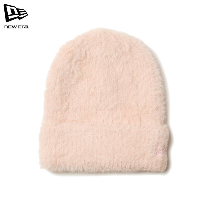 Rakuten - ニューエラ キャップ ニット帽 ベーシック シャギー メンズ レディース ピンク （メール便 送料無料） NEW ERA BASIC CUFF KNIT SHAGGY PNK