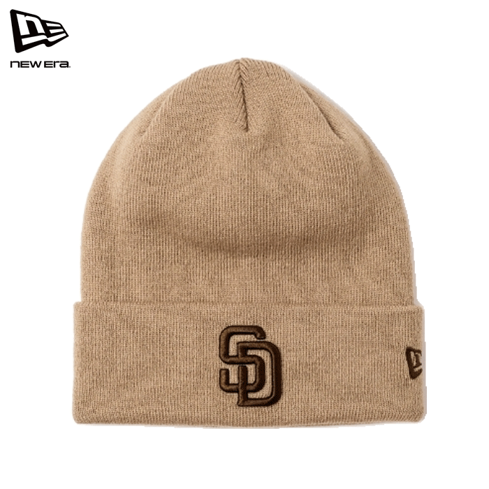 ニューエラ キャップ ニット帽 サンディエゴ・パドレス ワンサイズ メンズ レディース ベージュ （メー..