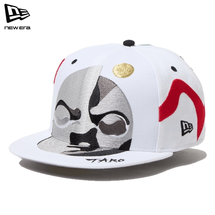 ニューエラ キャップ 59FIFTY 岡本太郎 大阪万博 太陽の塔 ホワイト NEW ERA 5950 TAROKA BIG TAIYO WHI