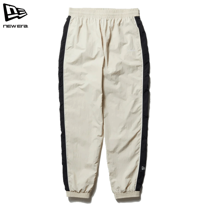 Rakuten - ニューエラ パンツ ナイロン サイド ストライプ ベージュ ズボン NEW ERA PA NYLON TPT SIDE STRIPE STO