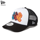 ニューエラ キャップ 9FORTY A-Frame メッシュ サンタクルーズ メンズ レディース アジャスタブル NEW ERA 940AFTR SANTA CRUZ 3HAND BLK