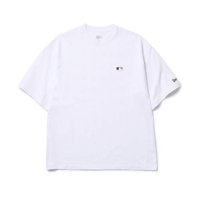 ニューエラ Tシャツ 半袖 ホワイト MLB オーバーサイズ （メール便 送料無料） NEW ERA SS OS CT TEE MLB 30 TEAM WHI