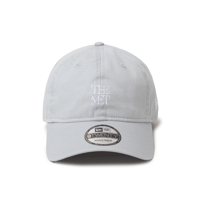 ニューエラ キャップ 9TWENTY グレー ミニロゴ メンズ レディース メトロポリタン美術館 NEWERA 920 THE MET MINI LOGO SGRY