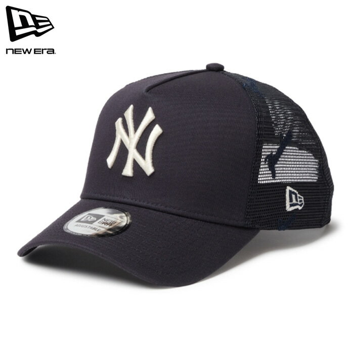 Rakuten - ニューエラ キャップ 9FORTY A-Frame メッシュ アジャスタブル ヤンキース ネイビー メンズ レディース NEW ERA 940AFTR NEYYAN EMB MESH NVY