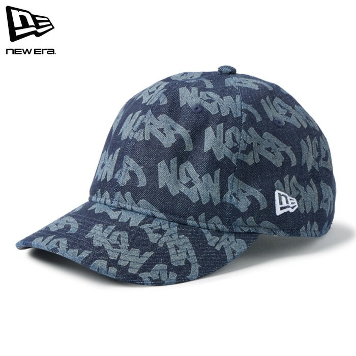 Rakuten - ニューエラ キャップ 9THIRTY デニム メンズ レディース ネイビー NEW ERA 930 LASER BURNOUT DEN 261