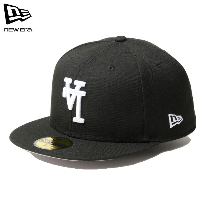 ニューエラ キャップ 59FIFTY ドジャース 逆さロゴ ブラックメンズ レディース NEW ERA 5950 LOSDOD UPSIDEDOWN BLK
