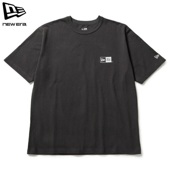 Rakuten - ニューエラ Tシャツ 半袖 リラックスシルエット コットン ウォッシュ加工 ブラック メンズ レディース (メール便 送料無料) NEW ERA OD SS WAS CT TEE BOXLOGO SMKR 261
