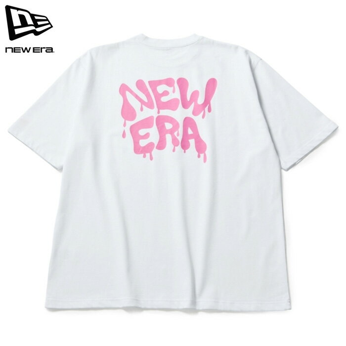 Rakuten - ニューエラ Tシャツ 半袖 グラフィックプリント オーバーサイズフィット ホワイト メンズ レディース (メール便 送料無料) NEW ERA SS OS CT TEE WALL ART DRIP WHI