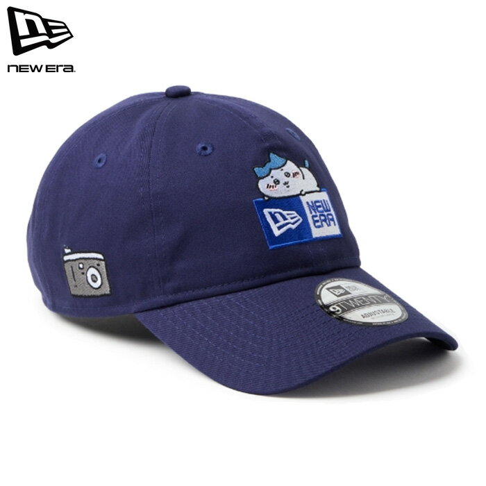 Rakuten - ニューエラ キャップ 9TWENTY ボックスロゴ ちいかわ ハチワレ ライトネイビー レディース NEW ERA 920 CHIIKAWA HACHIWARE BOX LNVY