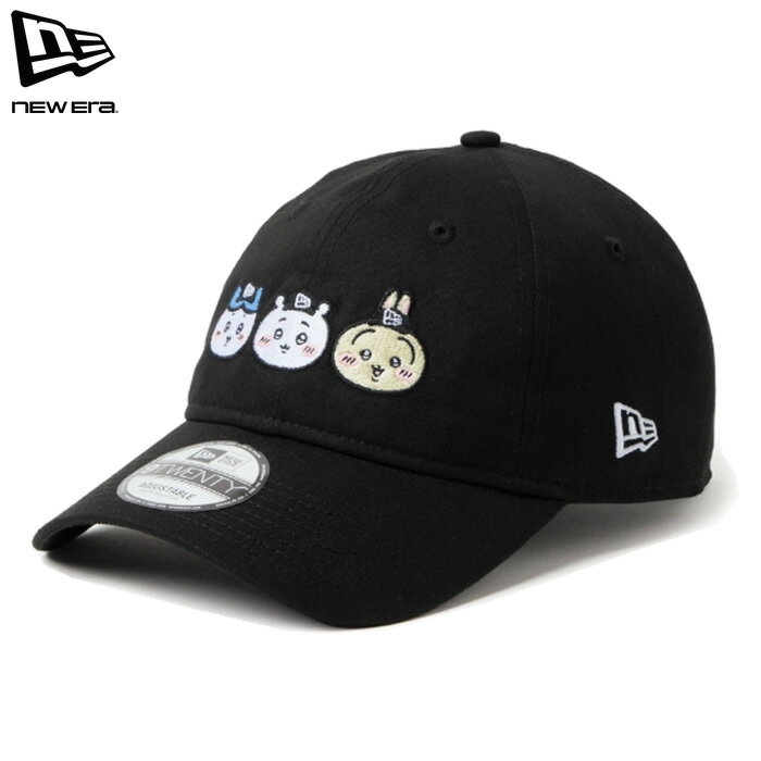 Rakuten - ニューエラ キャップ 9TWENTY ちいかわ ハチワレ うさぎ ブラック レディース NEW ERA 920 CHIIKAWA BLK