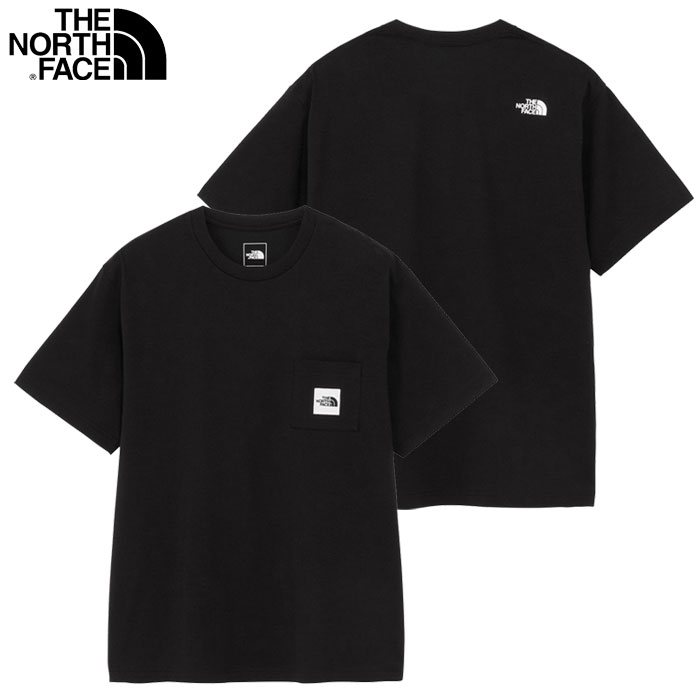 Rakuten - ザ・ノースフェイス Tシャツ 半袖 ショート スリーブ スクエア ロゴ ポケット ティー (メール便送料無料) THE NORTH FACE S/S SQUARE LOGO POCKET TEE NT82541