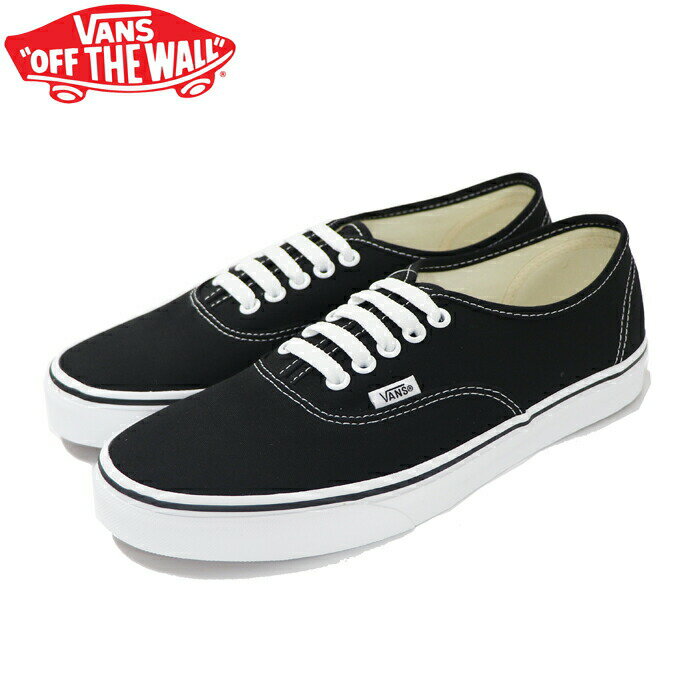 (お得なクーポン発行中！) バンズ スニーカー メンズ レディース オーセンティック VANS AUTHENTIC BLACK