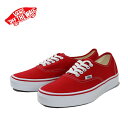 (お得なクーポン発行中！) バンズ スニーカー メンズ レディース オーセンティック レッド VANS AUTHENTIC VN000EE3RED