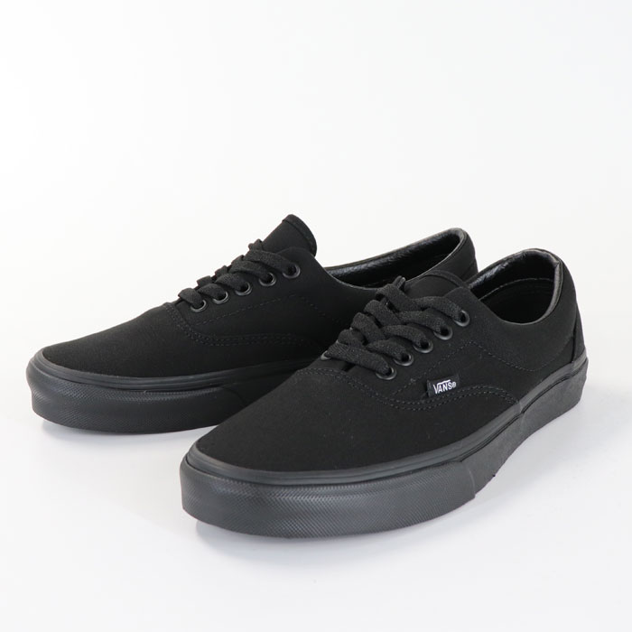 (お得なクーポン発行中！) バンズ スニーカー メンズ レディース エラ ブラック VANS ERA BLACK/BLACK VN000QFKBKA