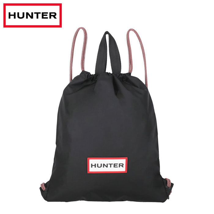 Rakuten - ハンター バッグ バックパック ナップサック トートバッグ ナイロン ブラック 2Way Hunter TRAVEL DRAWSTRING BACKPACK TOTE UBP3931NRS-RBO