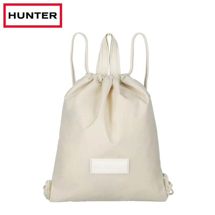 Rakuten - ハンター バッグ バックパック ナップサック トートバッグ ナイロン ホワイト 2Way Hunter TRAVEL DRAWSTRING BACKPACK TOTE UBP3931NRS-WHW