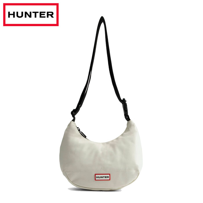 Rakuten - ハンター バッグ ショルダーバッグ クロスボディ ナイロン ミニ ホーボー ソフトサンド 半月型 耐水 Hunter Nylon Midi Hobo UBS3600KBM-SFD