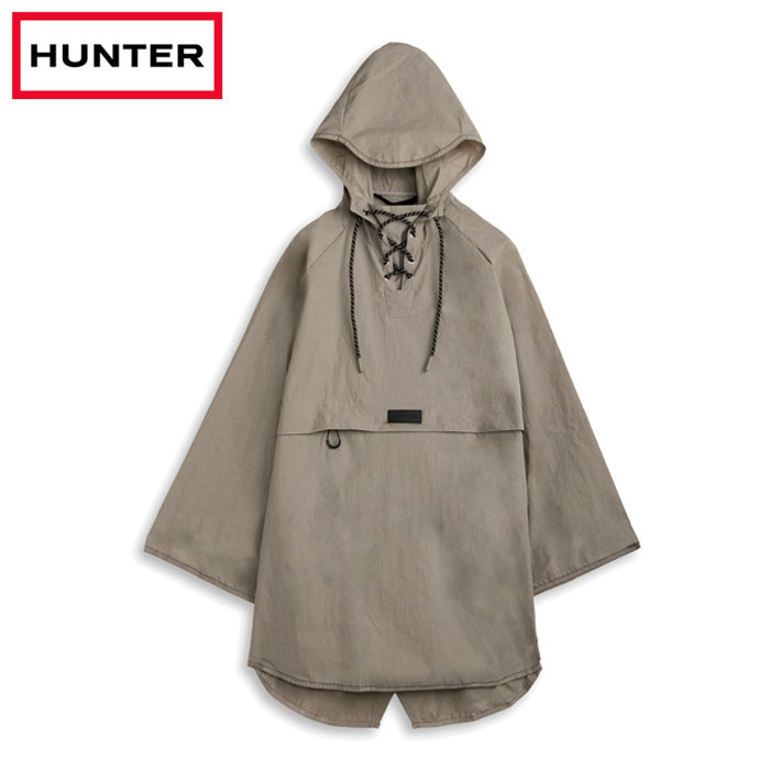 Rakuten - ハンター ユニセックス トラベル ポンチョ レインコート コンパクト エナジークレイ (メール便送料無料) Hunter UOW1000NRS-ECL