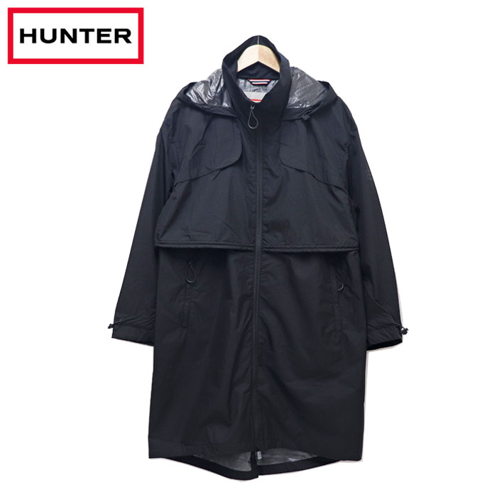 ハンター レディース トラベル パッカブル パーカー ブラック Hunter WOMENS TRAVEL PACKABLE PARKA WR..