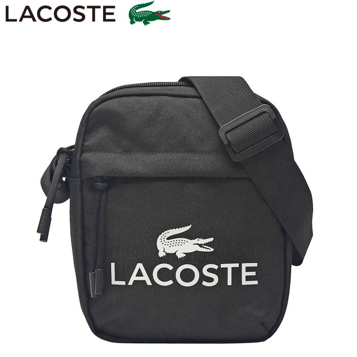 (お得なクーポン発行中！) ラコステ LACOSTE CHANTACO バーティカルカメラ バッグ ショルダーバッグ ブラック afrojack-10017045 AFRO JACK パッケージ画像