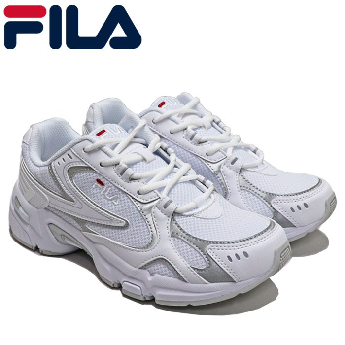Rakuten - フィラ スニーカー レディース リチャージ 26 厚底ソール メッシュ ピュアホワイト FILA RECHARGE 26 FM0101008-100