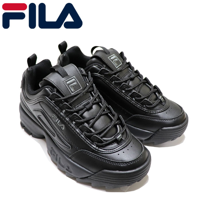 Rakuten - フィラ スニーカー レディース ディスラプター 2 厚底ソール ボリュームソール ブラック FILA DISRUPTOR 2 USS25031