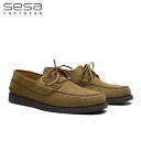 (SALE セール) セサ フットウエア タンパ メンズ デッキシューズ オリーブ ハンドメイド SESA TAMPA B OLIVE