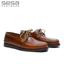(SALE セール) セサ フットウエア タンパ メンズ デッキシューズ ウォールナット ハンドメイド SESA TAMPA B WALNUT