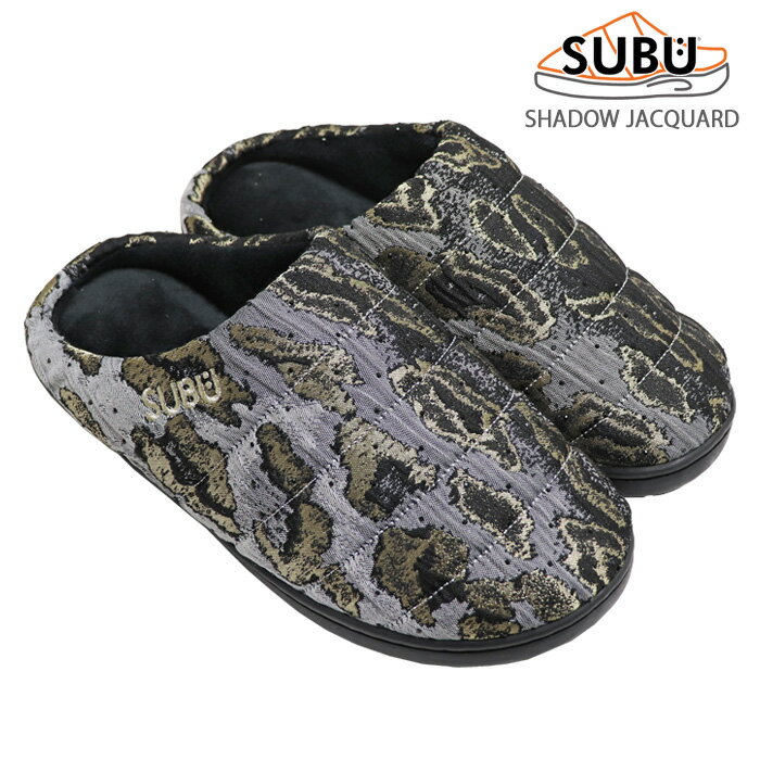 楽天AFRO JACK（お得なクーポン発行中！） SUBU スブ サンダル メンズ レディース サンダル スリッポン スリッパ ルームシューズ 室内履き 温か中綿入り 防寒 低反発インソール