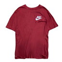 NIKE T-SH(BURGUNDY)