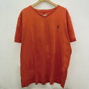 [COAUSEDi] POLO RALPH LAUREN V NECK T-SH (ORANGE)