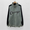 [COAUSEDi] majestic ATHLETIC Chicago NYLON JACKET