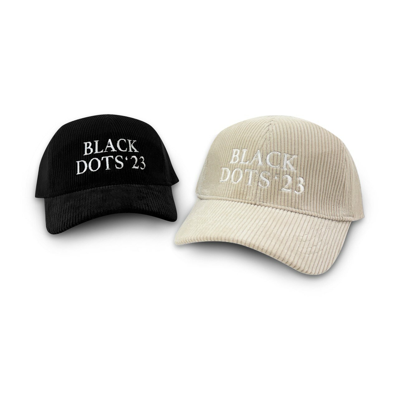 Black Dots 23' CODUROY CAP