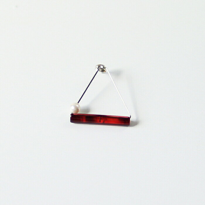 乐天商城 - Sur（サー）/pierceTI-P3[RED](片耳販売)[ピアス アクセサリー チタン ギフト 赤 レッド]