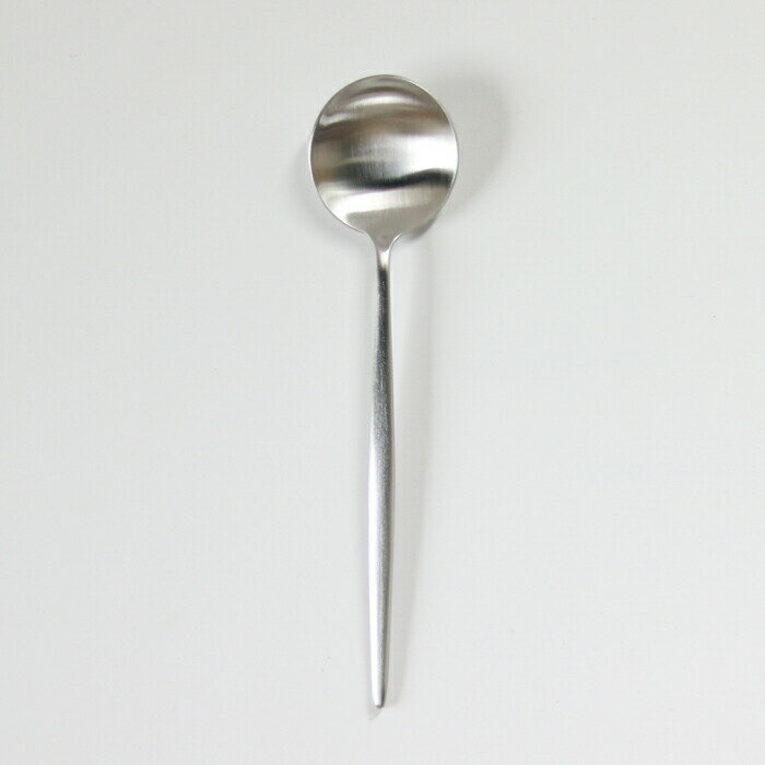 【正規品・ゆうパケット可】Cutipol（クチポール）MOON MO.08F ムーンマット デザートスプーン[カトラリー 食器 食卓 フォーク スプーン シルバー ステンレス ギフト プレゼント 北欧 シンプル 素敵]