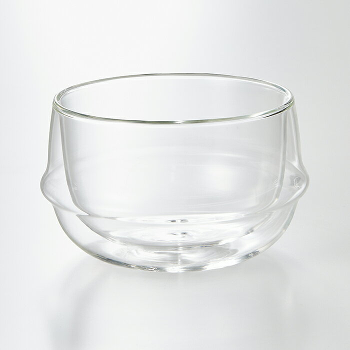 KINTO（キントー）KRONOS ダブルウォール スープボウル 330ml [耐熱 ガラス ランチ ディナー こだわり おしゃれ インテリア プレゼント ギフト 贈り物 結婚祝 誕生日プレゼント]