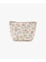 【SALE/30%OFF】フラワーミニ舟形ポーチ Afternoon Tea LIVING アフタヌーンティー・リビング 財布・ポーチ・ケース ポーチ ホワイト...