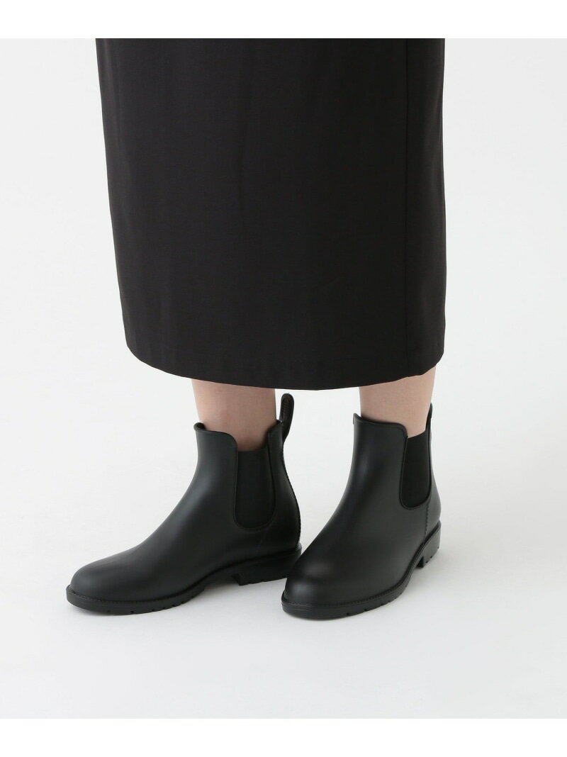 【SALE／11%OFF】サイドゴアレインブーツ Afternoon Tea アフタヌーンティー・リビング ジャケット・アウター レインコート ブラック【RBA_E】【送料無料】[Rakuten Fashion]のサムネイル