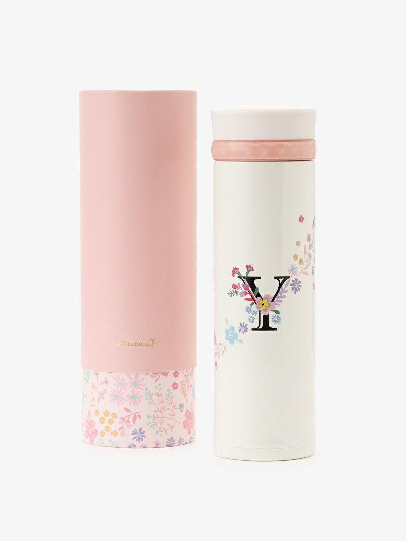 【SALE／15%OFF】イニシャルステンレスリングボトル Afternoon Tea LIVING アフタヌーンティー・リビング 食器・調理器具・キッチン用品 その他の食器・調理器具・キッチン用品 レッド ブラウン ベージュ シルバー【RBA_E】[Rakuten Fashion]