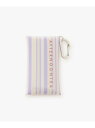【SALE/37%OFF】ストライプカラビナ付きマルチケース Afternoon Tea LIVING アフタヌーンティー・リビング 財布・ポーチ・ケース 名刺...