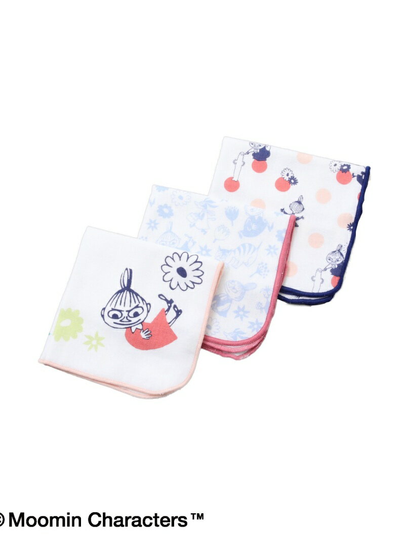 Moomin×AfternoonTea/ガーゼ3枚セット Afternoon Tea LIVING アフタヌーンティー・リビング マタニティウェア・ベビー用品 その他のベビーグッズ ネイビー レッド[Rakuten Fashion]のサムネイル