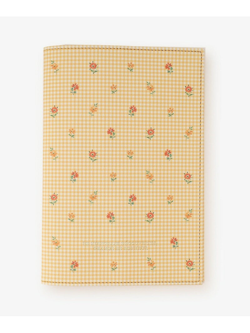 フラワーチェックダイアリーカバー A5 Afternoon Tea LIVING アフタヌーンティー・リビング 文房具 手帳・メモ帳 イエロー[Rakuten ...