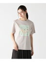 楽天Afternoon Tea LIVINGミドルTシャツ/Sweets/maya Shibasaki Afternoon Tea LIVING アフタヌーンティー・リビング トップス カットソー・Tシャツ グレー【送料無料】[Rakuten Fashion]