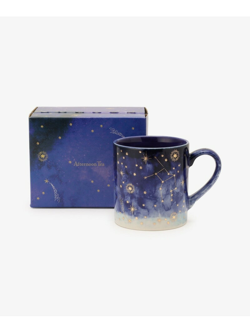 Afternoon Tea マグカップ マグカップ/星空 Afternoon Tea LIVING アフタヌーンティー・リビング 食器・調理器具・キッチン用品 グラス・マグカップ・タンブラー ネイビー[Rakuten Fashion]