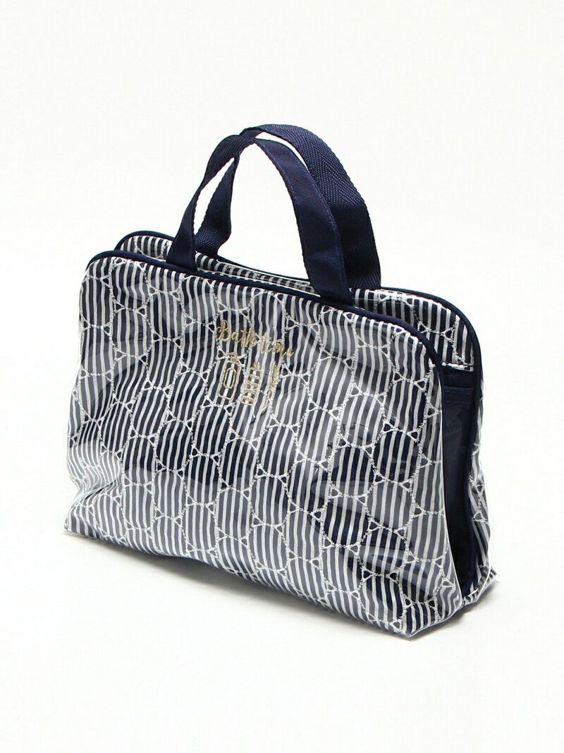 【SALE／30%OFF】サークルレーススパバッグ Afternoon Tea LIVING アフタヌーンティー・リビング 財布・ポーチ・ケース ポーチ ネイビー【RBA_E】[Rakuten Fashion]のサムネイル